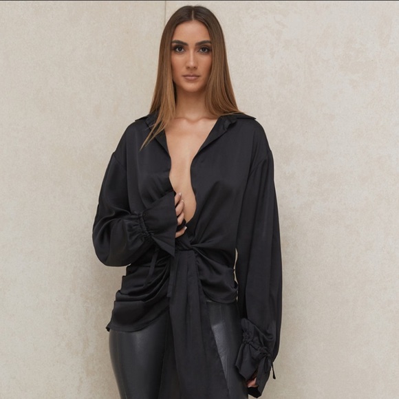 House of CB Tops - Elegant Black Women's Top